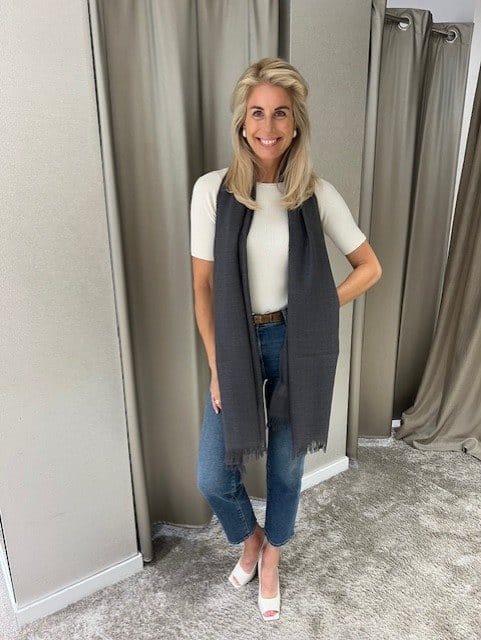 Max Mara Weekend Shawl Grijs