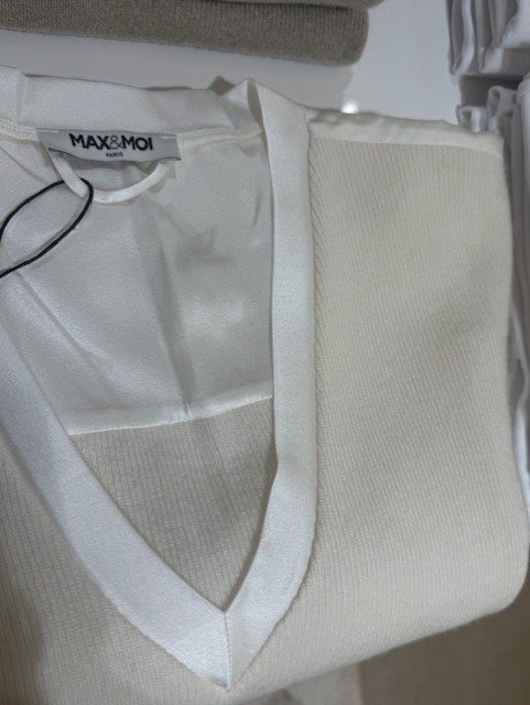 Max&Moi Top Wit - Afbeelding 2