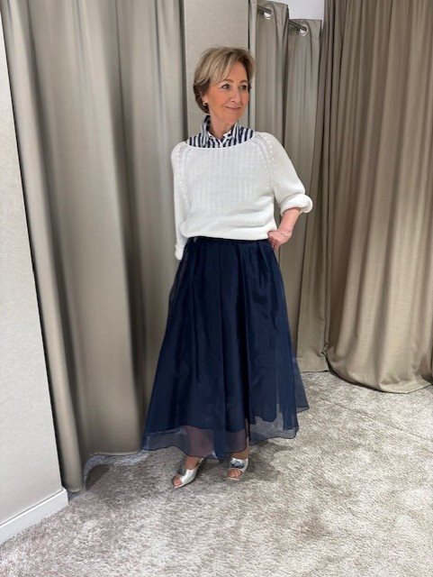 Max Mara Weekend Top Blauw - Afbeelding 2